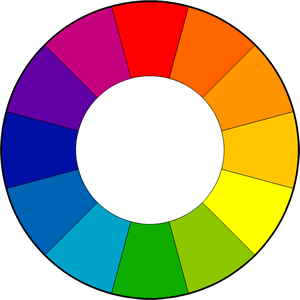 12-section color wheel